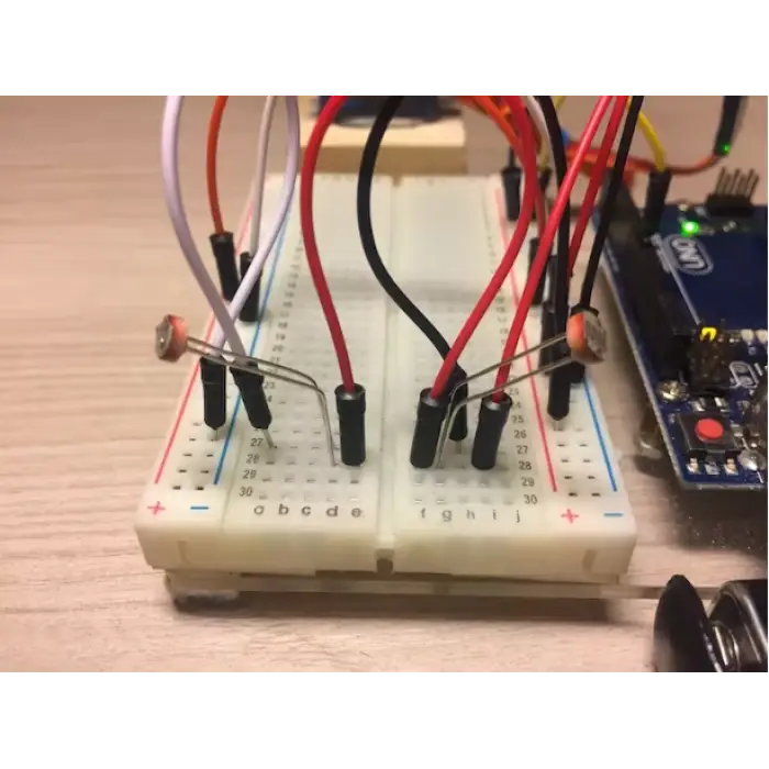 Arduino LDR Sensörlü Güneş Takip Sistemi (Ayçiçeği Projesi)