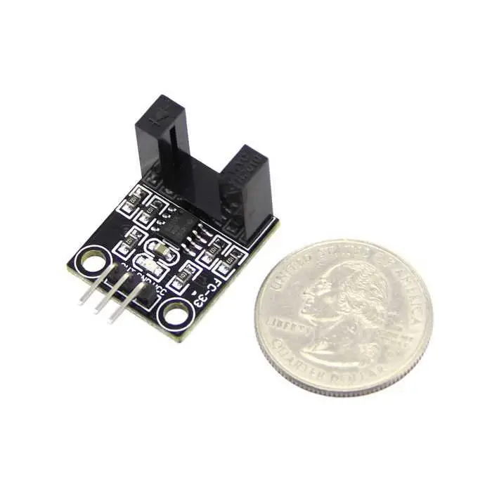 Arduino Motor Hız Sensörü - 10mm Optik Slot Enkoder Sayıcı Modülü