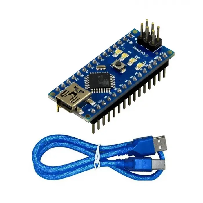 Arduino Nano V3 Klon (CH340G Chip) - USB Kablo Dahil Breadboard Uyumlu Geliştirme Kartı