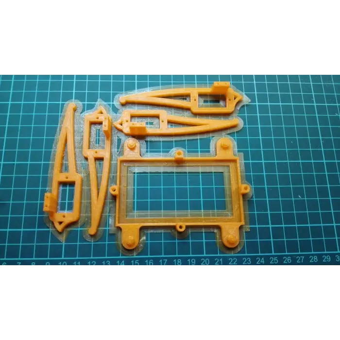 Arduino Örümcek Robot Gövde Kiti - 3D Baskı Plastik Set - Vida Seti Dahil