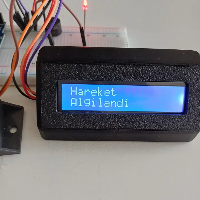 Arduino PIR Sensörlü Hareket Algılama ve Alarm Sistemi V2