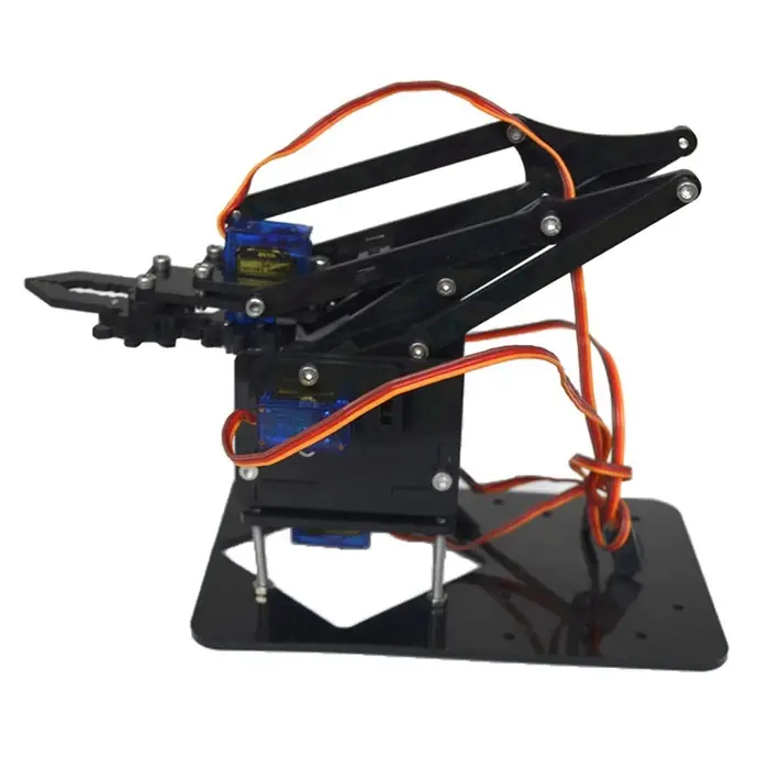 Arduino Robot Kol Kiti (35 Parça) - 4 Servo Motor ve Tam Montaj Seti Dahil (Demonte)