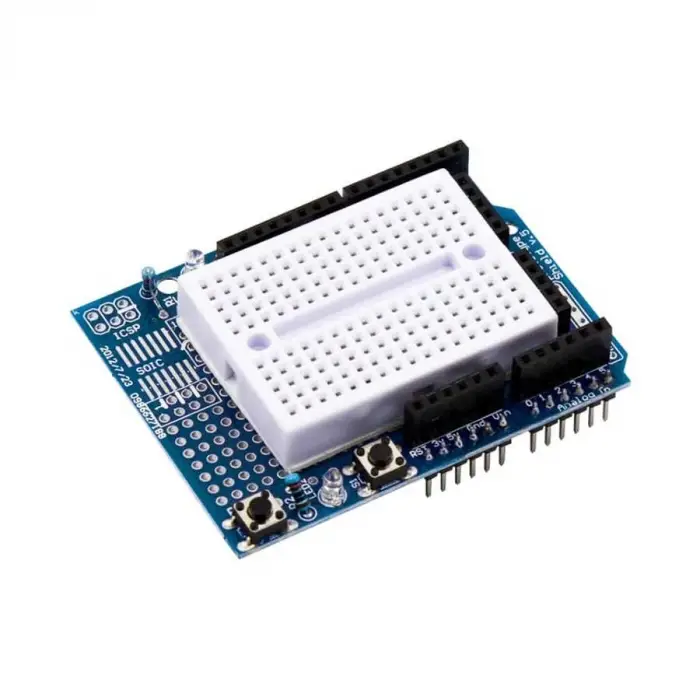 Arduino Uno R3 Proto Shield Kiti (170 Pin Mini Breadboard Dahil)