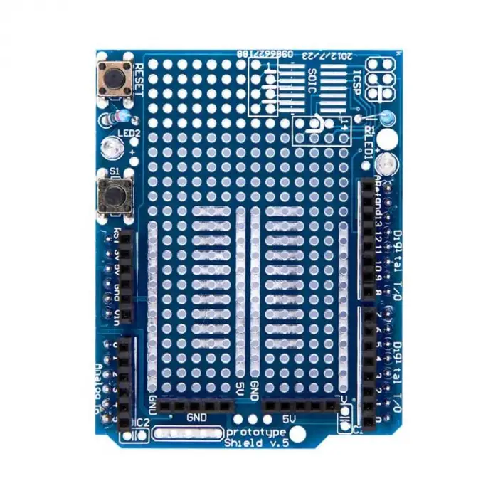 Arduino Uno R3 Proto Shield Kiti (170 Pin Mini Breadboard Dahil)
