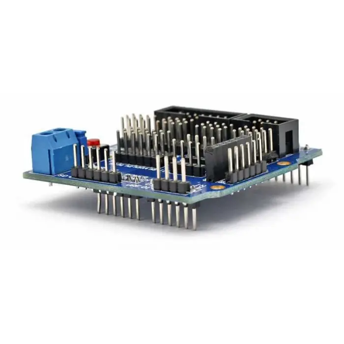 Arduino Uno R3 Sensör Shield V5.0 IO Genişletme Kartı (Bluetooth, I2C, SD Kart Uyumlu)