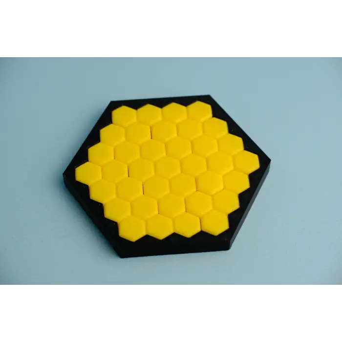 Arı Petek Bulmacası PLA Zeka Oyunu 3D Yazıcı Eğitim Puzzle