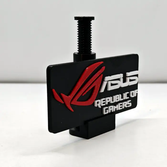 Ayarlanabilir Ekran Kartı Tutucu Asus ROG Logolu GPU Destek Aparatı
