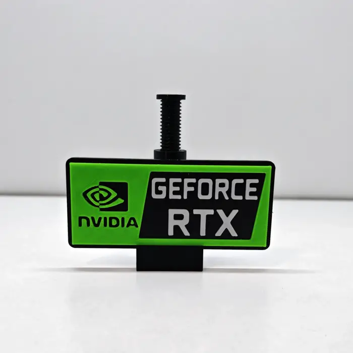 Ayarlanabilir Ekran Kartı Tutucu Nvidia GeForce RTX Logolu GPU Destek Aparatı