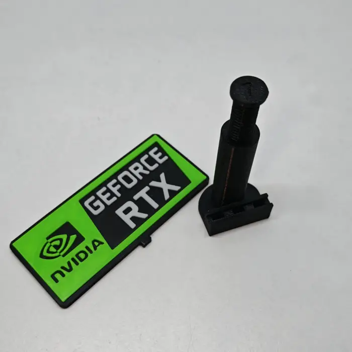 Ayarlanabilir Ekran Kartı Tutucu Nvidia GeForce RTX Logolu GPU Destek Aparatı