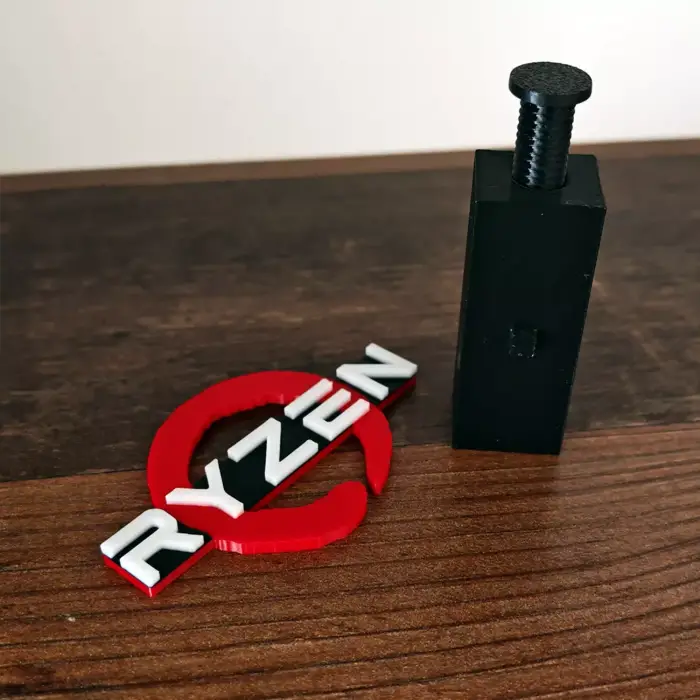 Ayarlanabilir Ekran Kartı Tutucu Ryzen Logolu GPU Destek Aparatı