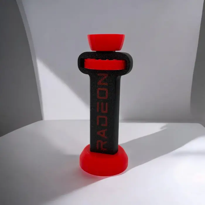 Ayarlanabilir Radeon Logolu Ekran Kartı Tutucu GPU Destek Aparatı