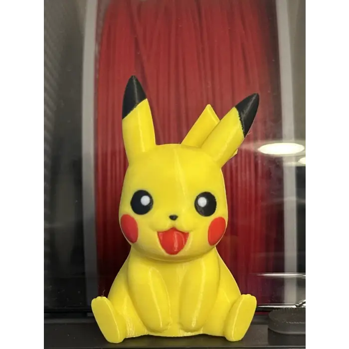 Boyanabilir Plastik Pikachu Figürü (Boyanabilir)