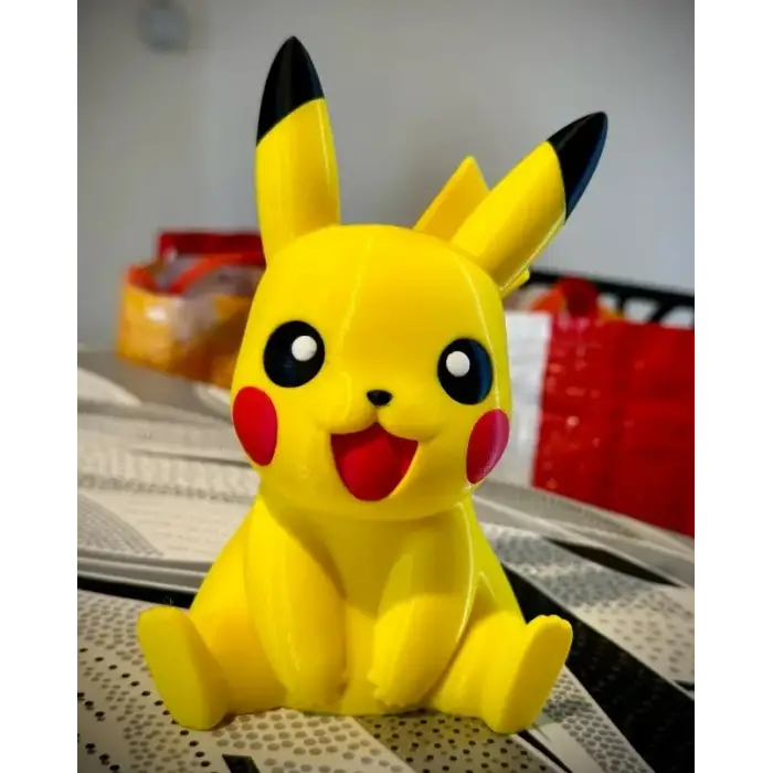 Boyanabilir Plastik Pikachu Figürü (Boyanabilir)