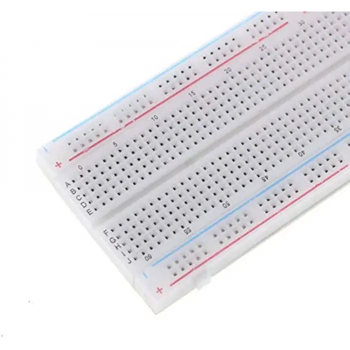 Büyük Boy Breadboard 830 Pin - Lehim Gerektirmeyen Devre Prototipleme Kartı
