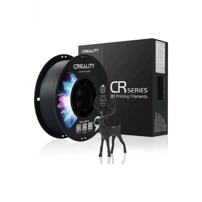 Creality CR PETG Siyah Filament 1.75mm 1Kg