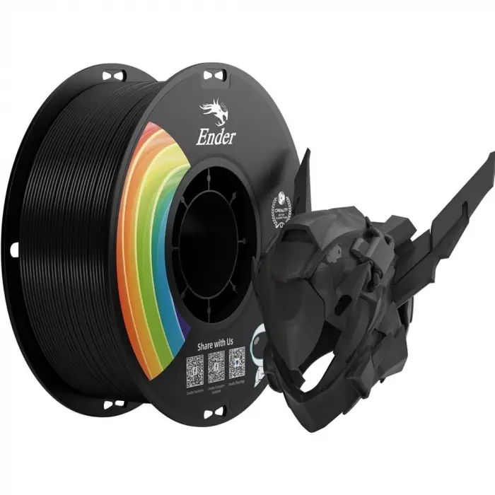 Creality Ender PLA+ Filament Siyah 1.75mm 1Kg