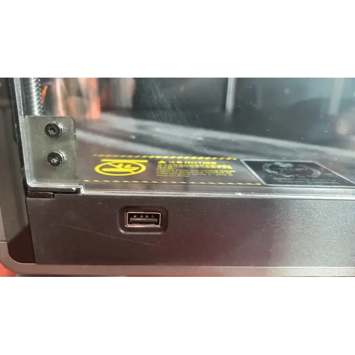 Creality K1 3D Yazıcı Ön Kapak Paneli - 3mm Darbeye Dayanıklı Pleksi (Şeffaf / Füme)