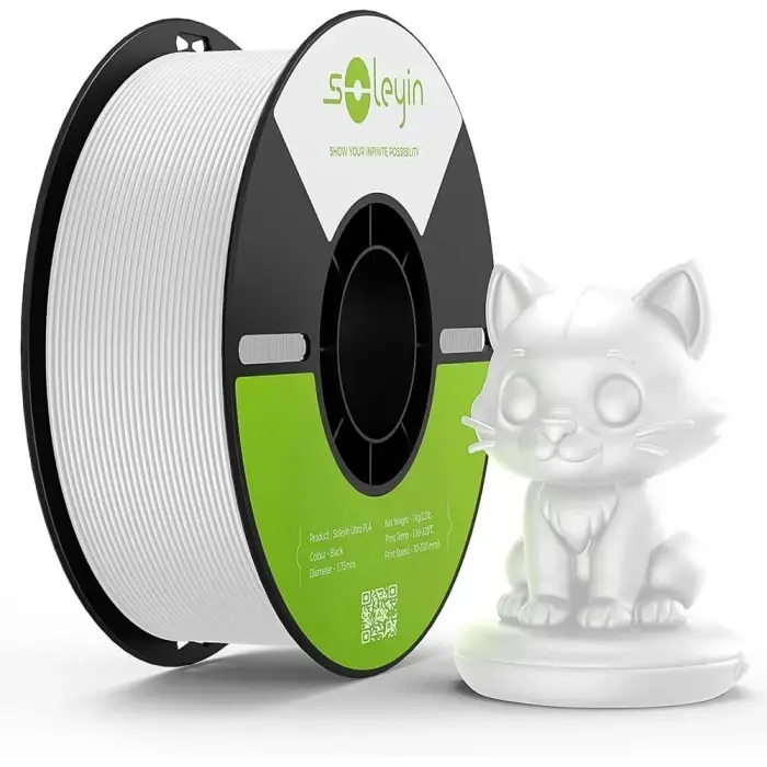 Creality Soleyin Ultra PLA Filament Beyaz 1.75mm 1Kg
