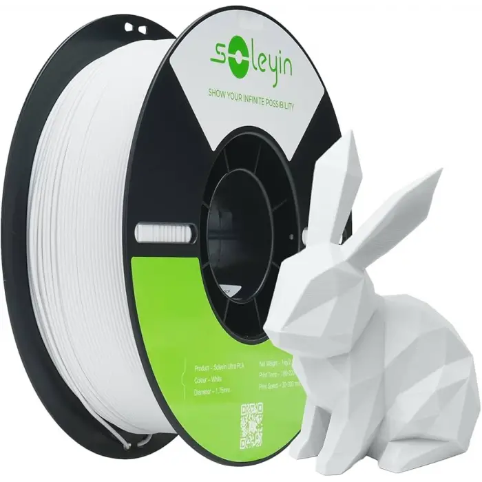 Creality Soleyin Ultra PLA Filament Beyaz 1.75mm 1Kg