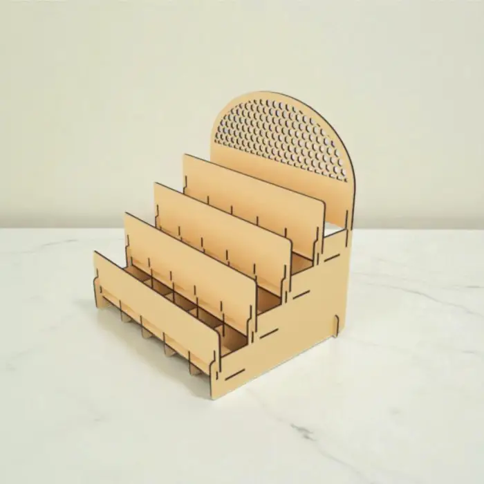 Divido-Box Bölmeli Çok Amaçlı Ahşap MDF Teşhir Standı