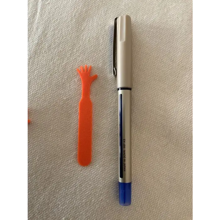 El Desenli Kitap Ayracı 4’lü Set PLA – 3D Yazıcı Bookmark