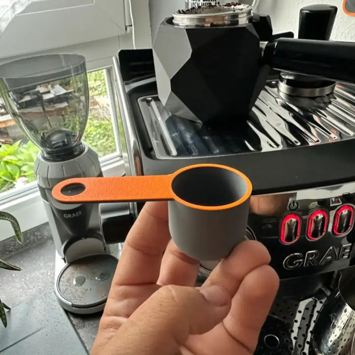 Espresso Kahve Ölçü Kaşığı Seti ve Askı Standı 4’lü