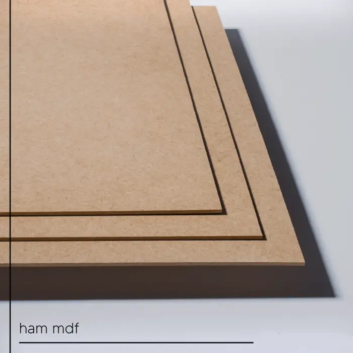 Ham MDF Levha 3mm Lazer Kesim Plaka - Özel Ebat Seçenekli