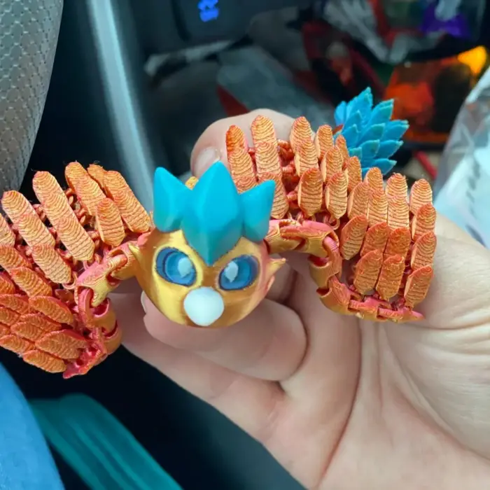 Hareketli Plastik Bebek Articuno (Boyanabilir)