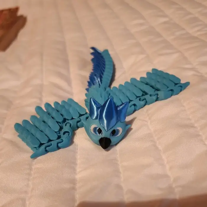 Hareketli Plastik Bebek Articuno (Boyanabilir)