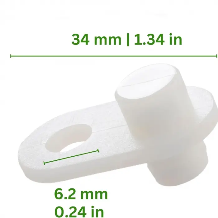 IKEA HEMNES Ayakkabı Dolabı Tıpası 4’lü Paket PETG – 116713 Yedek Parça