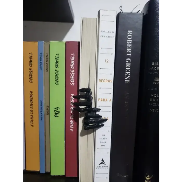 İskelet Eli Kitap Ayracı PLA – Dekoratif 3D Yazıcı Bookmark