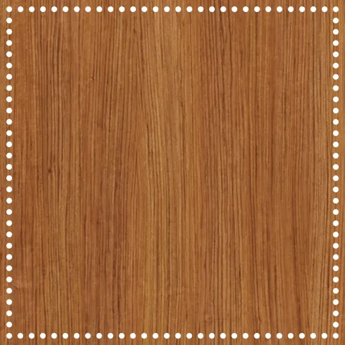 Kare Ahşap MDF Sepet Tabanı 30x30 cm (Delik Çapı 5 mm)