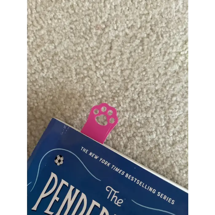 Kedi Patisi Kitap Ayracı 3’lü Set PLA – 3D Yazıcı Bookmark