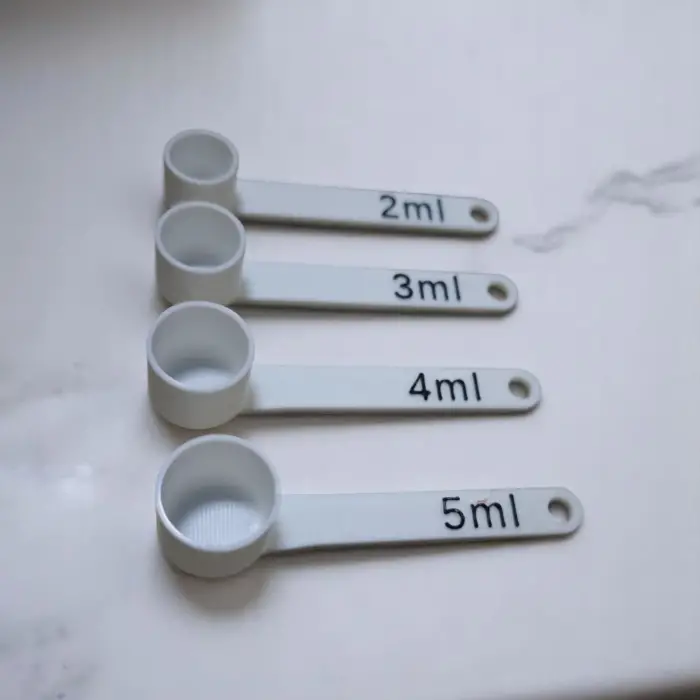 Küçük Ölçü Plastik Ölçü Kaşığı Seti 4’lü