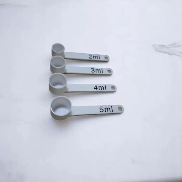 Küçük Ölçü Plastik Ölçü Kaşığı Seti 4’lü