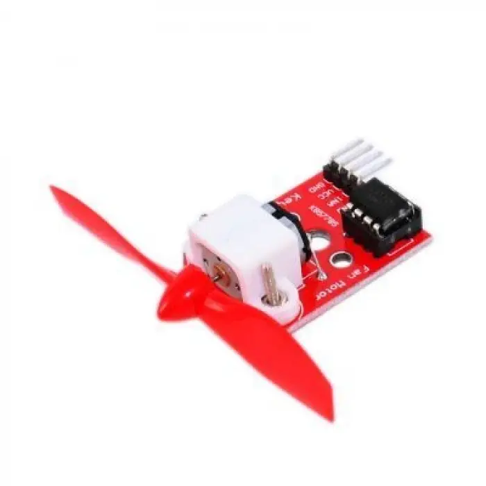 L9110 Sürücülü Motor ve Fan Modülü - 5V Yangın Söndüren Robot Pervane Kiti