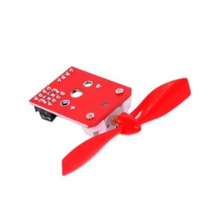 L9110 Sürücülü Motor ve Fan Modülü - 5V Yangın Söndüren Robot Pervane Kiti
