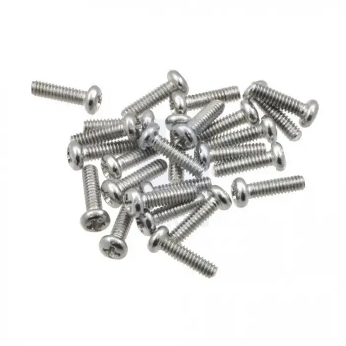 M3 Vida (5mm–40mm Uzunluk Seçilebilir) Yıldız Silindir Baş DIN 7985 Metrik Vida