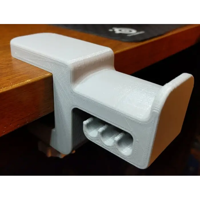 Masa Kenarı Vidalı Kulaklık Standı PLA – 3D Yazıcı Kulaklık Tutucu