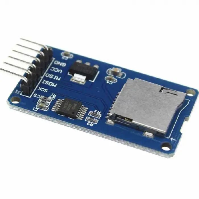 Mikro SD Kart Modülü - SPI Arayüzlü SD/SDHC Veri Depolama Kartı