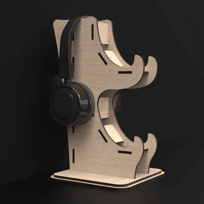 Nexus-Dock Ahşap MDF Xbox & PlayStation Oyun Kolu Standı
