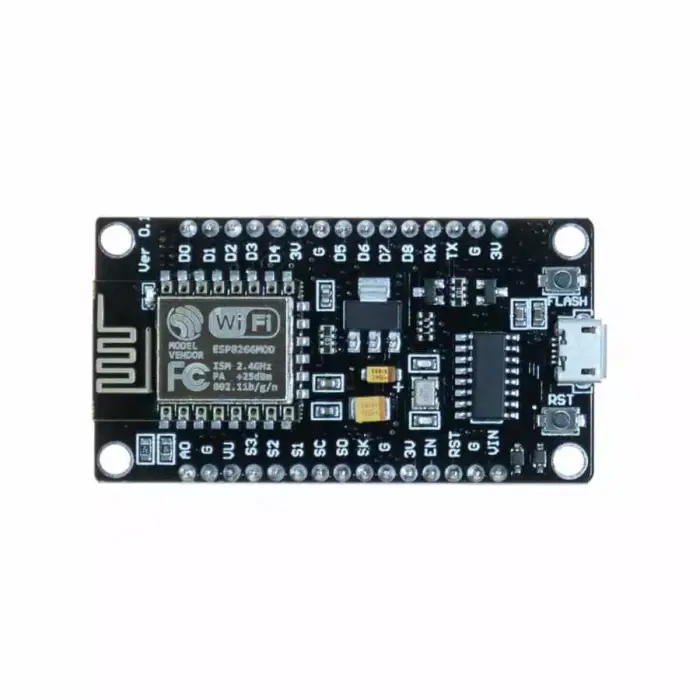 NodeMCU V3 ESP8266 ESP-12E Geliştirme Kartı - Dahili Wi-Fi Antenli CH340 Çipli Prototipleme Modülü