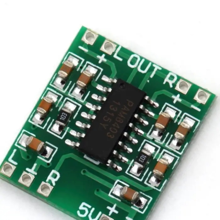 PAM8403 3W 2 Kanal Mini Dijital Amfi Devresi - 5V Ses Yükseltici Modülü