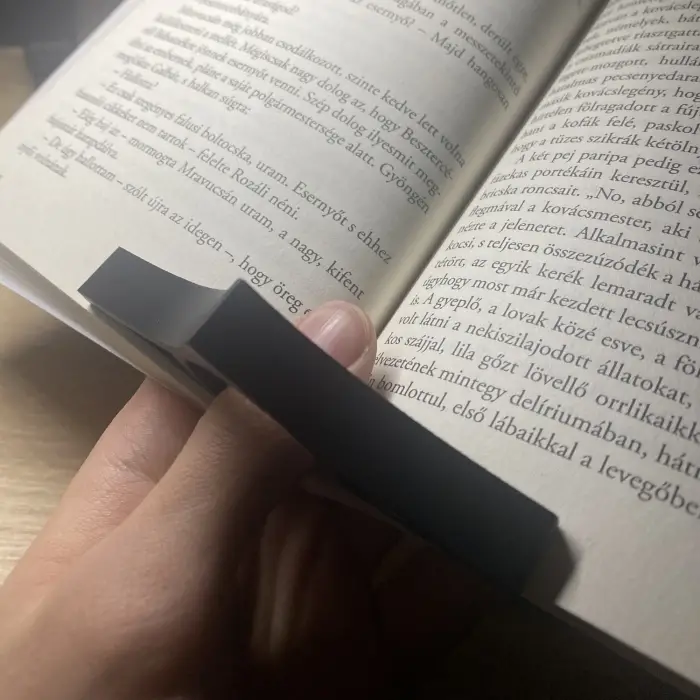 Sayfa Tutucu Kitap Ayracı PLA – 3D Yazıcı Bookmark
