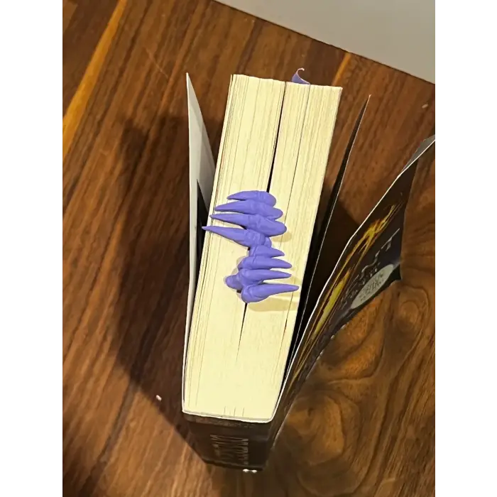 Şeytanın Elleri Kitap Ayracı PLA – 3D Yazıcı Bookmark