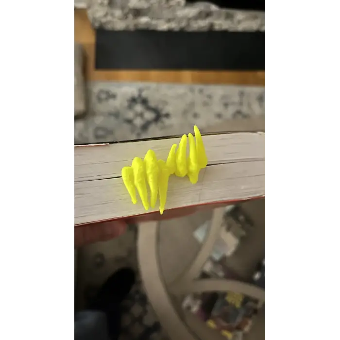 Şeytanın Elleri Kitap Ayracı PLA – 3D Yazıcı Bookmark