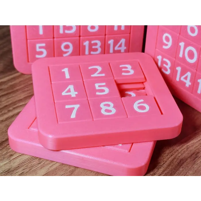 Sürgülü Bulmaca PLA – Kaydırmalı Zeka Oyunu (3x3 / 4x4 / 5x5 / 6x6)