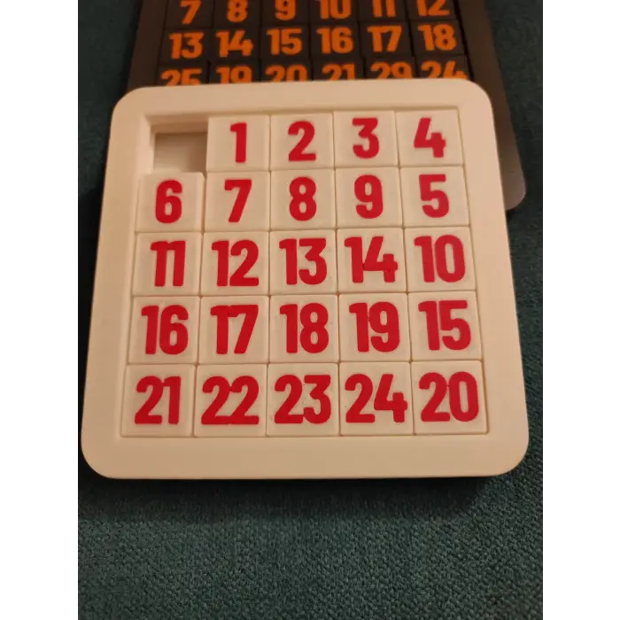 Sürgülü Bulmaca PLA – Kaydırmalı Zeka Oyunu (3x3 / 4x4 / 5x5 / 6x6)