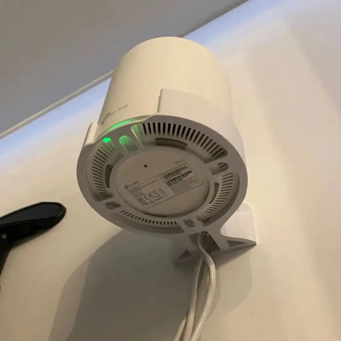 TP-Link Deco X10 X20 X50 X55 X60 Uyumlu Duvar Standı - Beyaz Evrensel Mesh Askı Aparatı