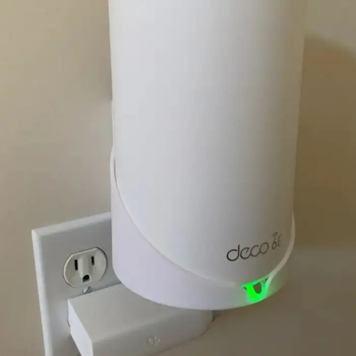 TP-Link Deco XE5300 Uyumlu Duvar Standı - Beyaz WiFi 6E Mesh Askı Aparatı